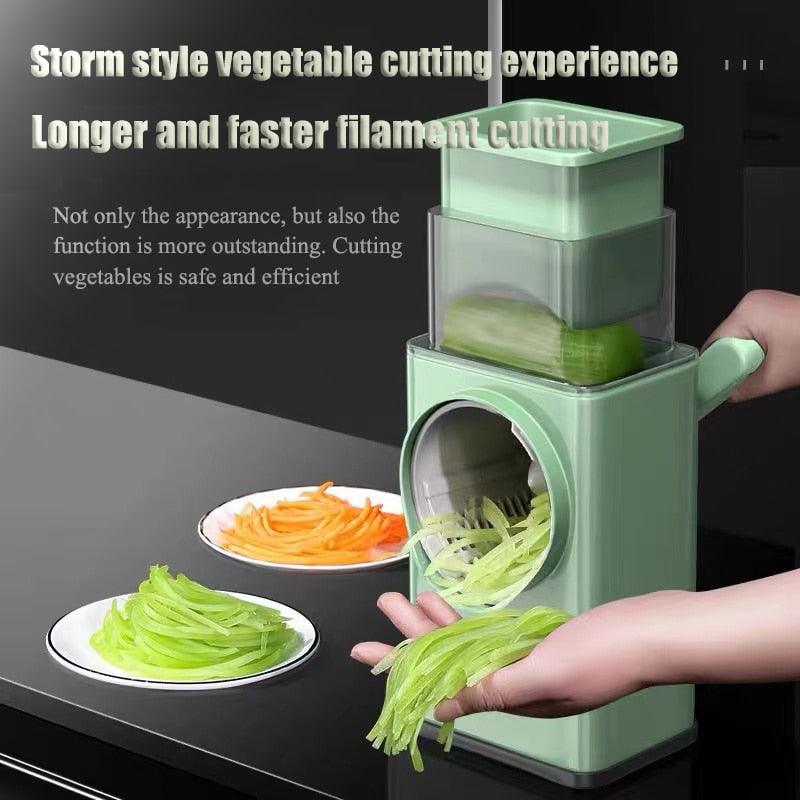 Vegetable Cutter Slicer Safe Mandoline Chopper Multifunctional Kitchen Tools For Fruit Potato Carrot French Fries Slicer - ItemBear.com