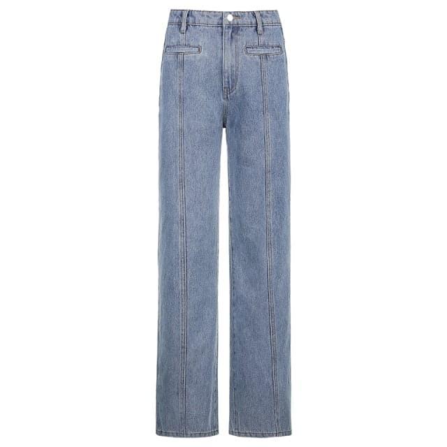 Vintage Iconic Star Bootcut Blue Jeans - ItemBear.com