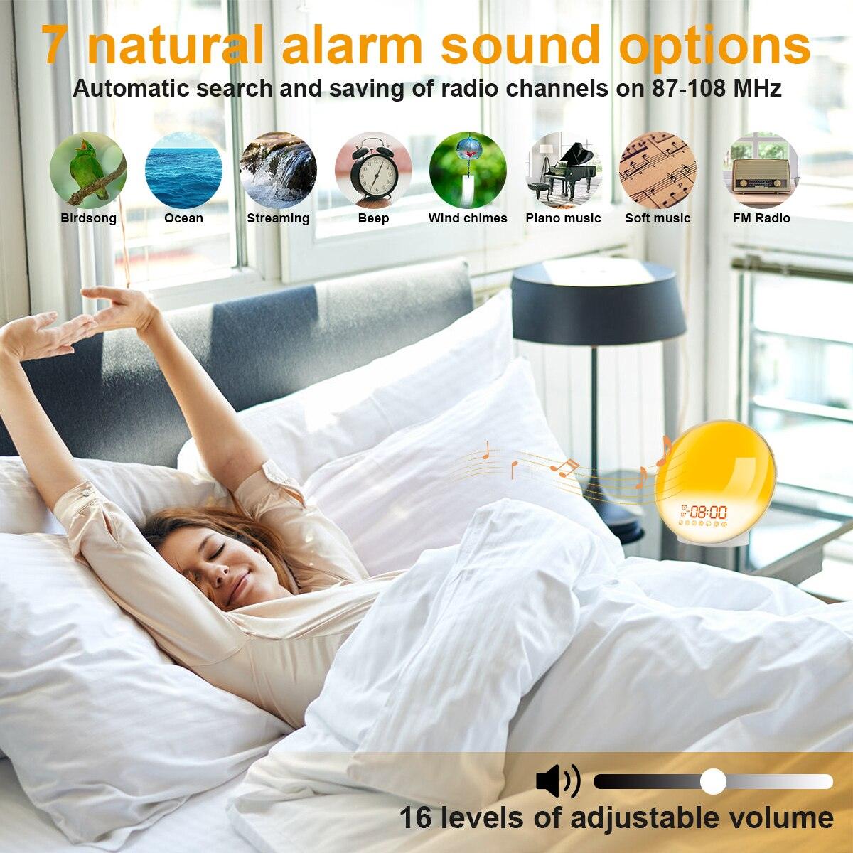 Wake Up Light Alarm Clock - ItemBear.com