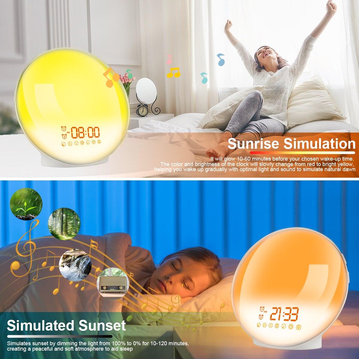 Wake Up Light Alarm Clock - ItemBear.com