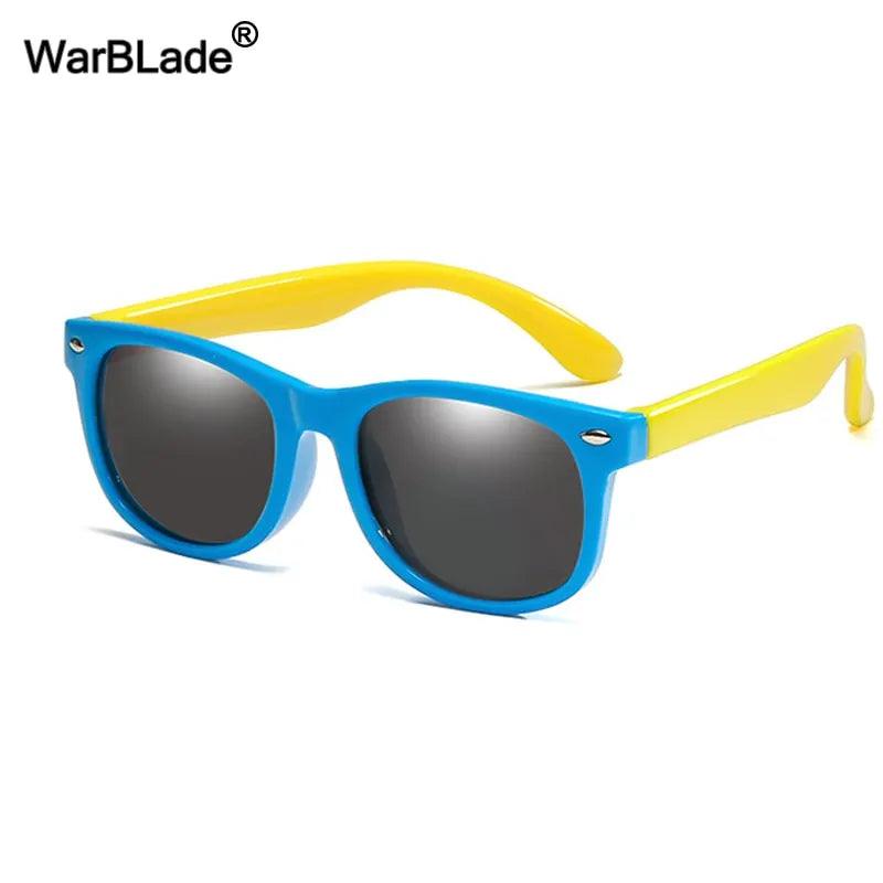 WarBlade New Kids Polarized Sunglasses TR90 Boys Girls Sun Glasses Silicone Safety Glasses Gift For Children Baby UV400 Eyewear - ItemBear.com