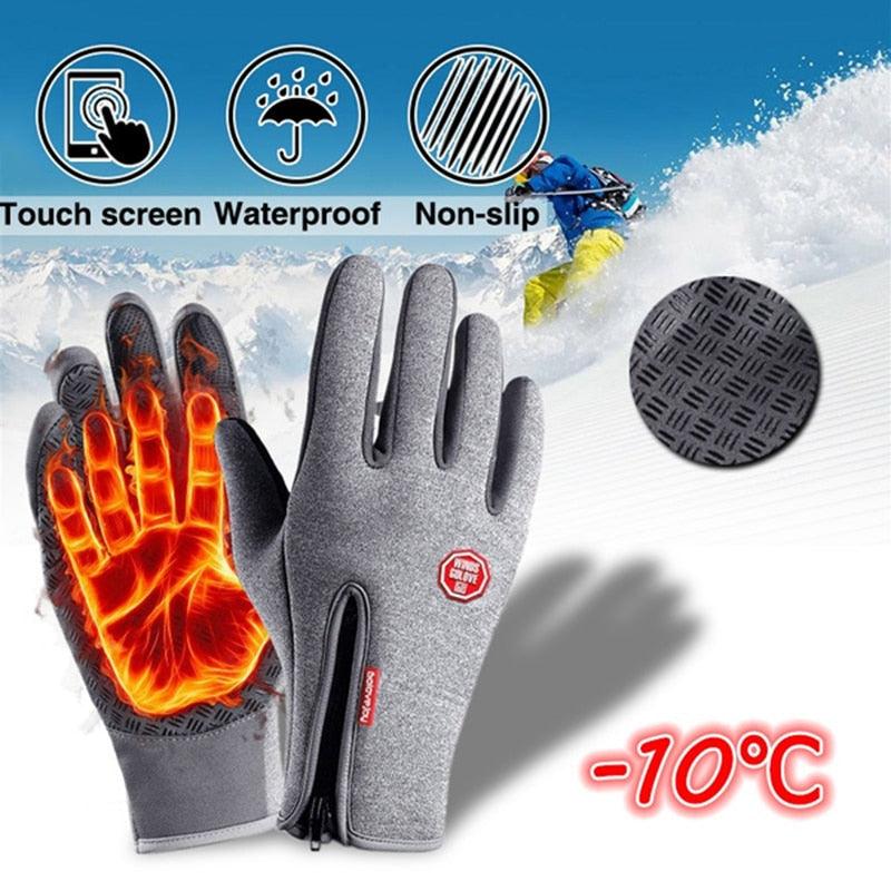 Winter Gloves Waterproof Phone Touch - ItemBear.com