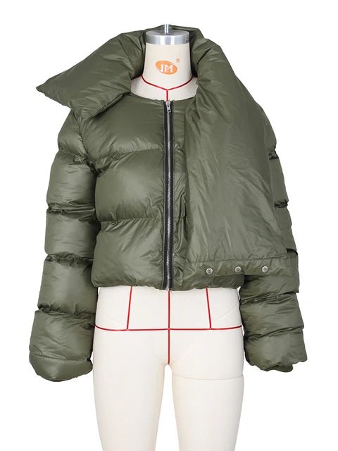 Winter Padded Scarf Coat - ItemBear.com