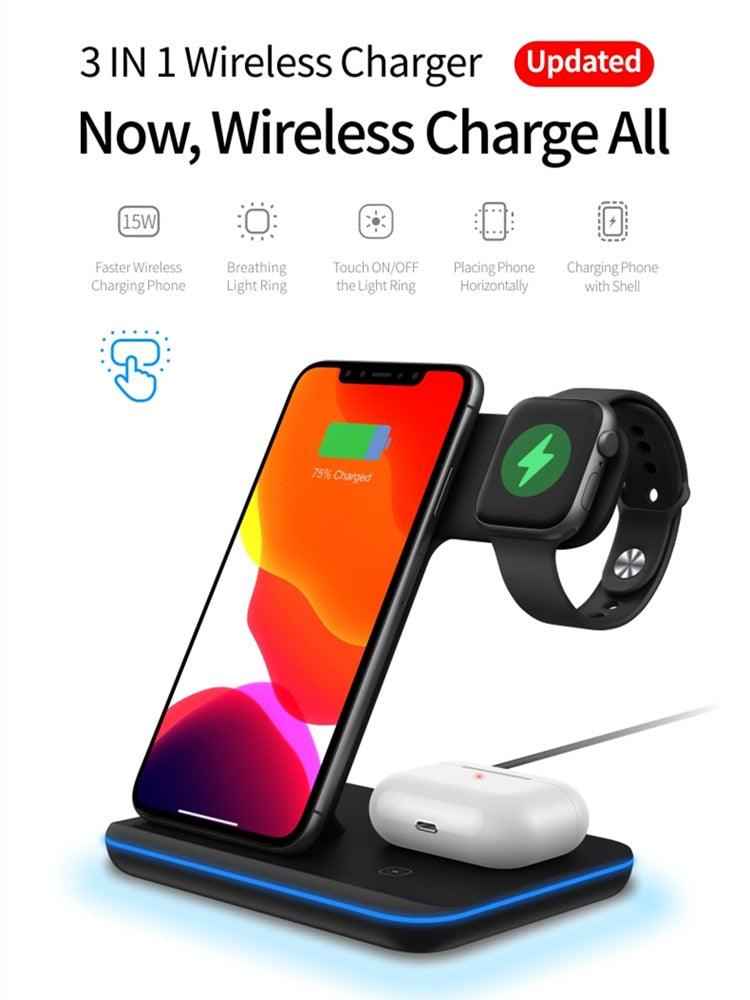 Wireless Charging Stand For Apple Watch And Iphone - ItemBear.com