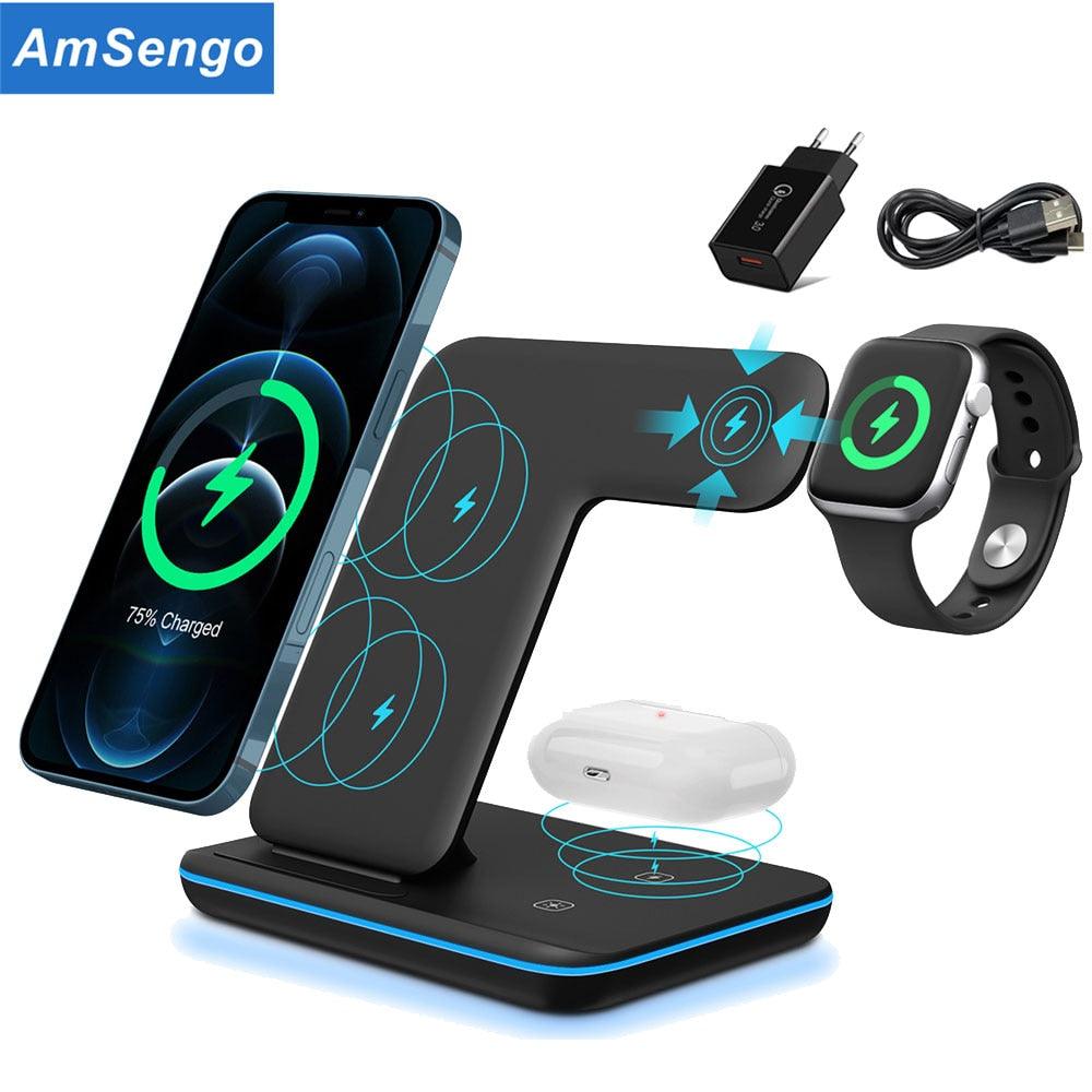 Wireless Charging Stand For Apple Watch And Iphone - ItemBear.com