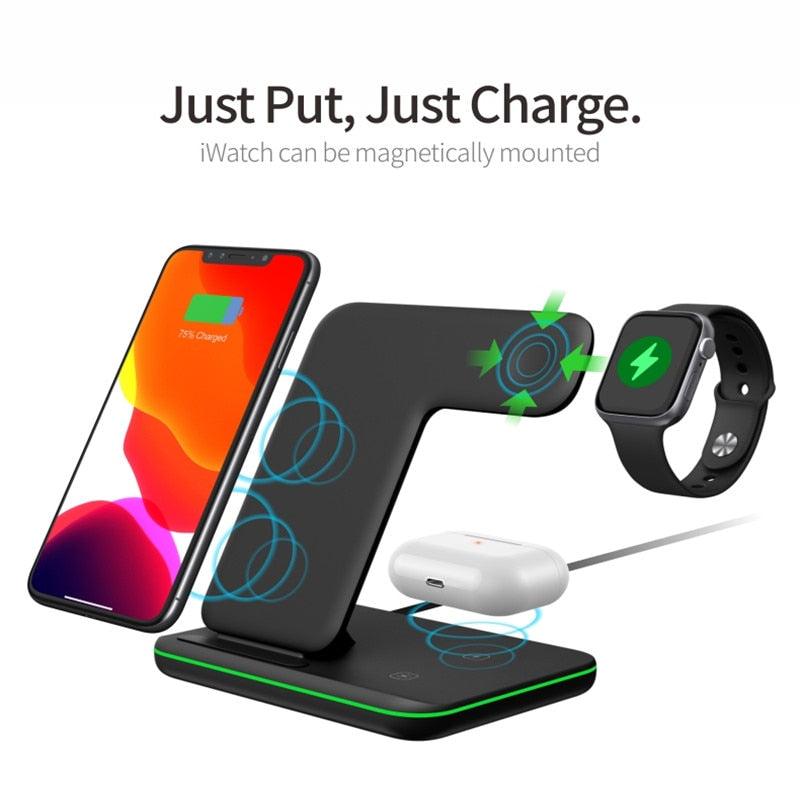 Wireless Charging Stand For Apple Watch And Iphone - ItemBear.com