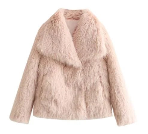 Women's Faux Fox Fur Coat - ItemBear.com