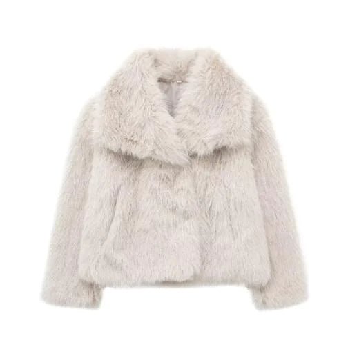 Women's Faux Fox Fur Coat - ItemBear.com