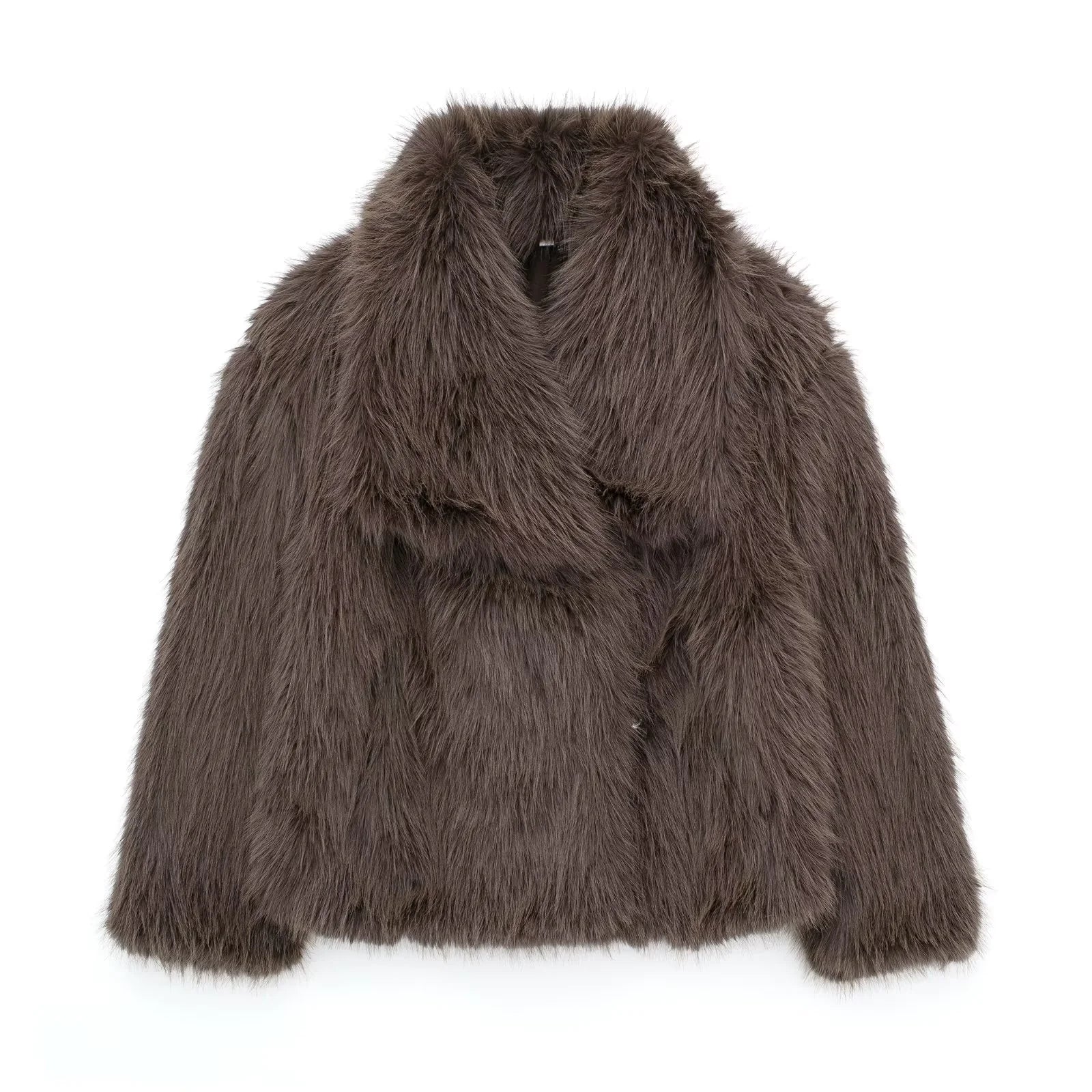 Women's Faux Fox Fur Coat - ItemBear.com