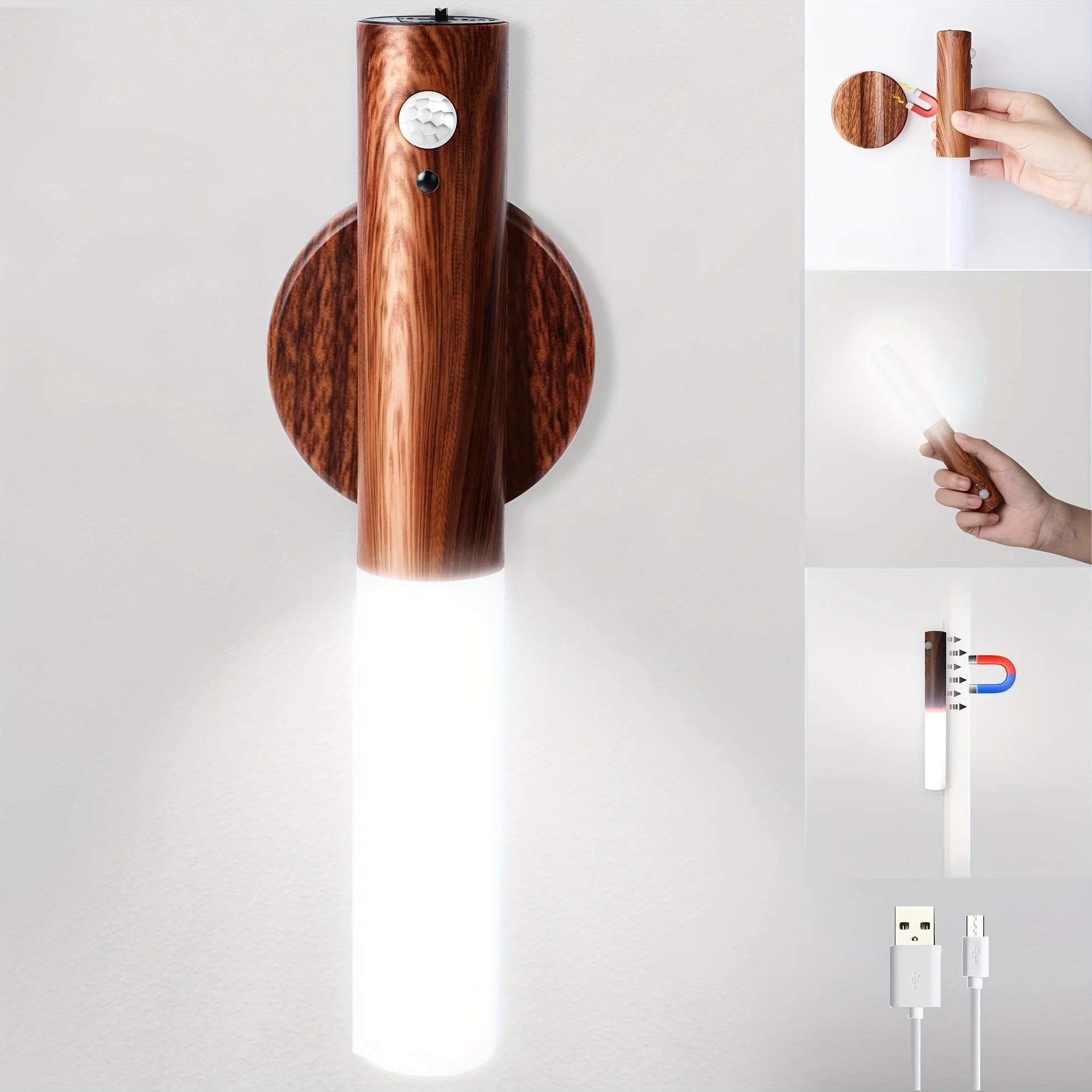 Wood Motion Sensor Light - ItemBear.com