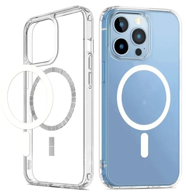 Magnetic Transparent Phone Case - ItemBear.com